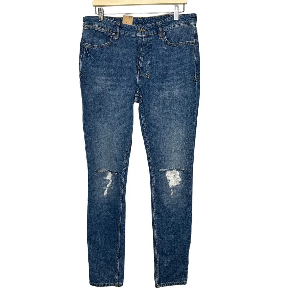 Ksubi Van Winkle Blazed Trashed Skinny Jeans Size 34 NEW